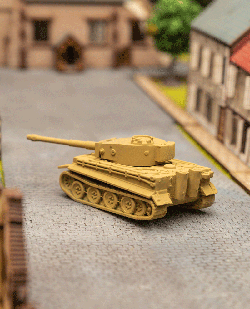 BANDAI TIGRE 1 panzerkampfwagen german panzer ww2 Char Militaire 1/48