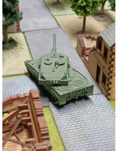 Décalcomanie Décorative Pour Char Leopard 2A6 Henglong 1/16 - Ref 3889 - Neuf