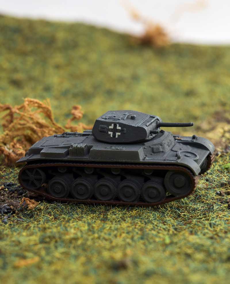 Miniature char allemand Panzer II  ausf C